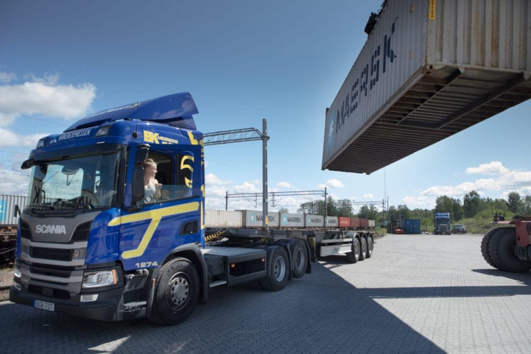 Sjöcontainer