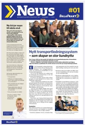 Bild DalaFrakt News nr1 2020